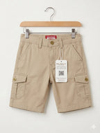 8 Pocket Skin Cotton Shorts Boys