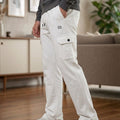 BB Logo White Trouser For Men's