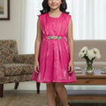 Fancy Pink Frock Girls (R-466)