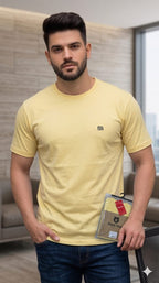 BB Logo Simple Lemon T-Shirt For Men's
