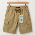 Cargo Camel Cotton Shorts Boys