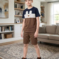 Bear Smile Navy Penal Brown Nicker Suit Boys ( R421,429 )