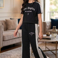 Los Angeles Penal Black  Baggy Trouser Shirt Girls ( R-481,238 )