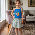 Me Happy Sky Skirt Suit Girls  ( R-379 )
