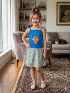 Me Happy Sky Skirt Suit Girls  ( R-379 )