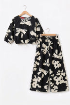 Love In Bloom  Full Sleeve Black Skate Fish Girls