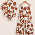 Shadow Flowers Half Sleeve Cream Skate Fish Girls ( R-102 )