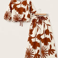 Peach Shadow Full Sleeve Brown Skate Fish Girls (R-347 )