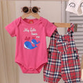 Fish Print Baby Pink  T-Shirt & Romper