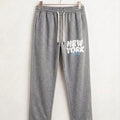 New York Print Charcoal Trouser Boys