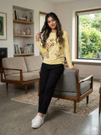 Galarie Lemon Black,Trouser Shirt For Women's