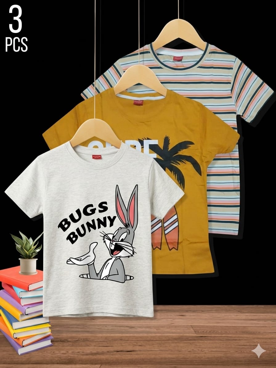 Boys Random 3 T-Shirt
