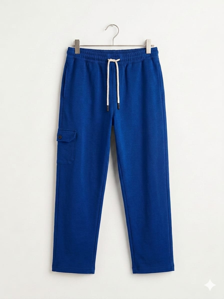 Side Pocket Royal Blue Trouser Boys