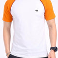 Yellow Arms White Shirt- Mens