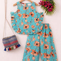 Carrot Blossom Sleeveless Sky Pair Girls (R-533)