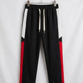 White & Red Penal Black Trouser Boys (R-21)
