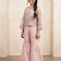 Fancy Baby Pink Gharara Suit – Girls