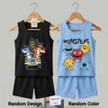 Random 2 Sleeveless Nicker Suit  Boys