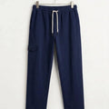 Side Pocket Navy Trouser Boys ( R-225N )