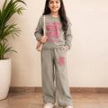 Nine Heart Full Sleeve Pista Baggy Track-Suit Girls ( R-)