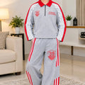 39 Champion Dynamic Off White Baggy Tracksuit  For Boys R-400