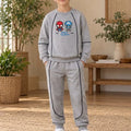 Hero Mode Grey Tracksuit For Boys