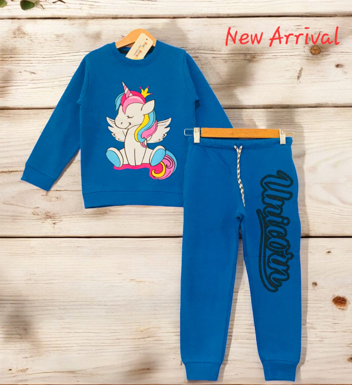 Unicorn Royal Blue Track-suit Girls (1)
