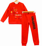 Colorful Red Track-Suit Girls (1)