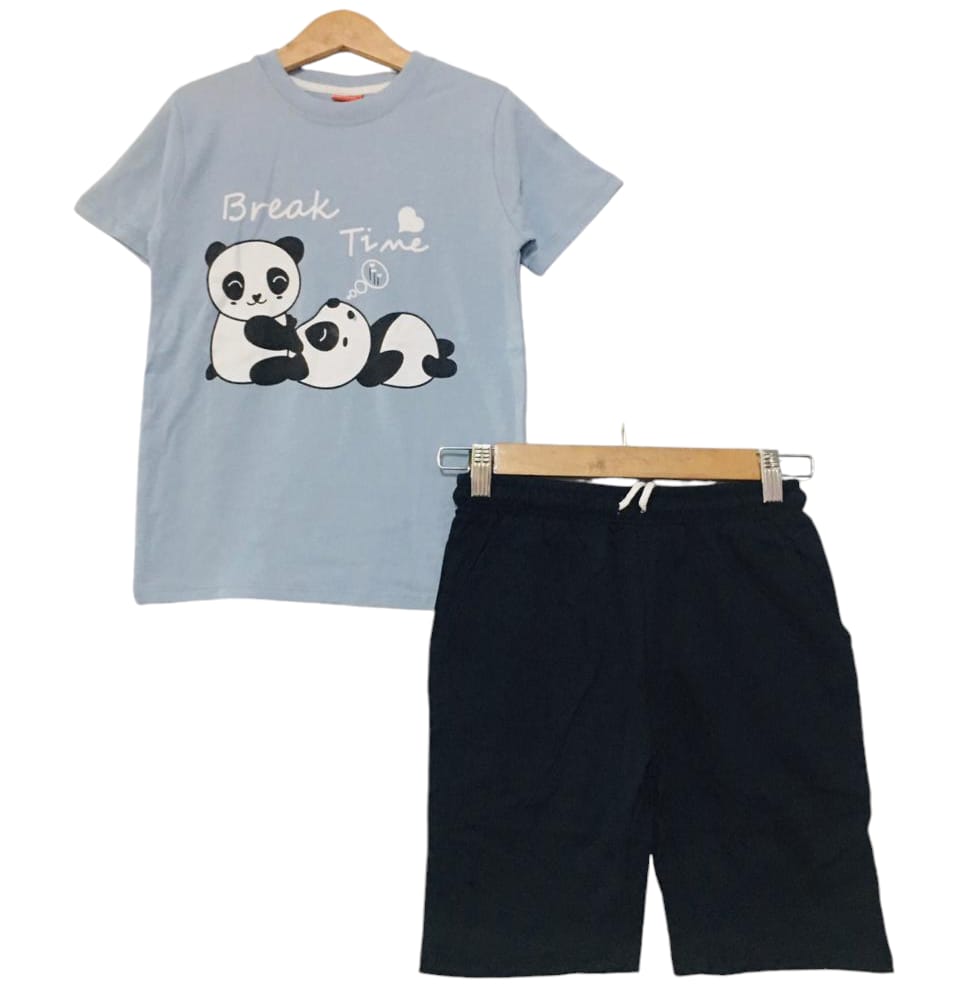 Break Time Light Blue Nicker Suit Boys (184)