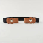 Get Rid of Kids pants Falling Down Brown Belt For Boys & Girls ( R-403 )