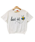 Let It White T-Shirt Girls ( R-423 )