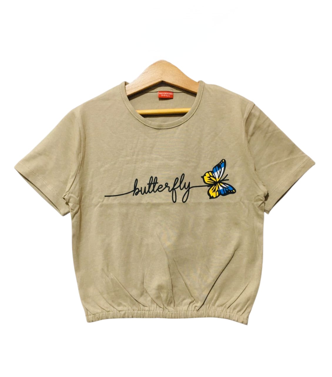 Butterfly Skin T-Shirt Girls ( R-217 )