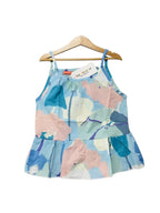 Multi Color White Skirt Girls