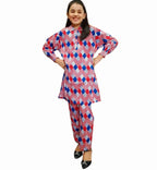 color Full Heart & Leaves Mahroon Paris Girls