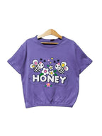 Honey Purple T-Shirt Girls