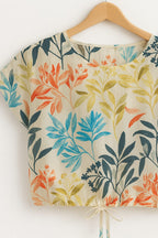 Black & Orange Leaves Hs White Skate Fish Girls