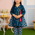 Pink Flower Navy Airline Suit Girls ( R-180 )