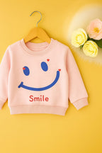 Smile Baby Pink Sweatshirt Boys & Girls