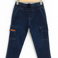 6 Pocket Dark Blue Jeans Boys (R-524)