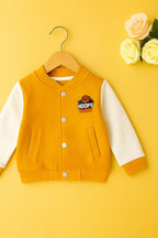 Hoops Fanatic Mustered Body Cream Arms Jacket Boys