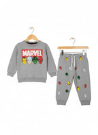 Marvel Oatmeal Track-Suit Boys