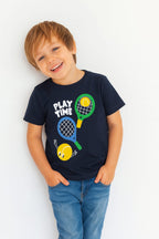 Play Time Navy T-Shirt Boys