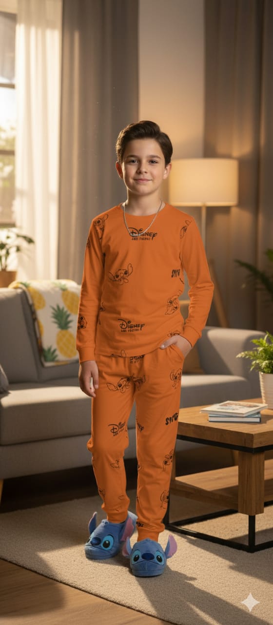 Disney & Friend Orange Trouser Shirt Boys