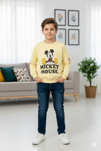Mickey Mouse Lemon Sweatshirt Boys