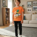 Let's Surfing Orange Trouser Shirt Boys ( R-84-85,487 ) Factory