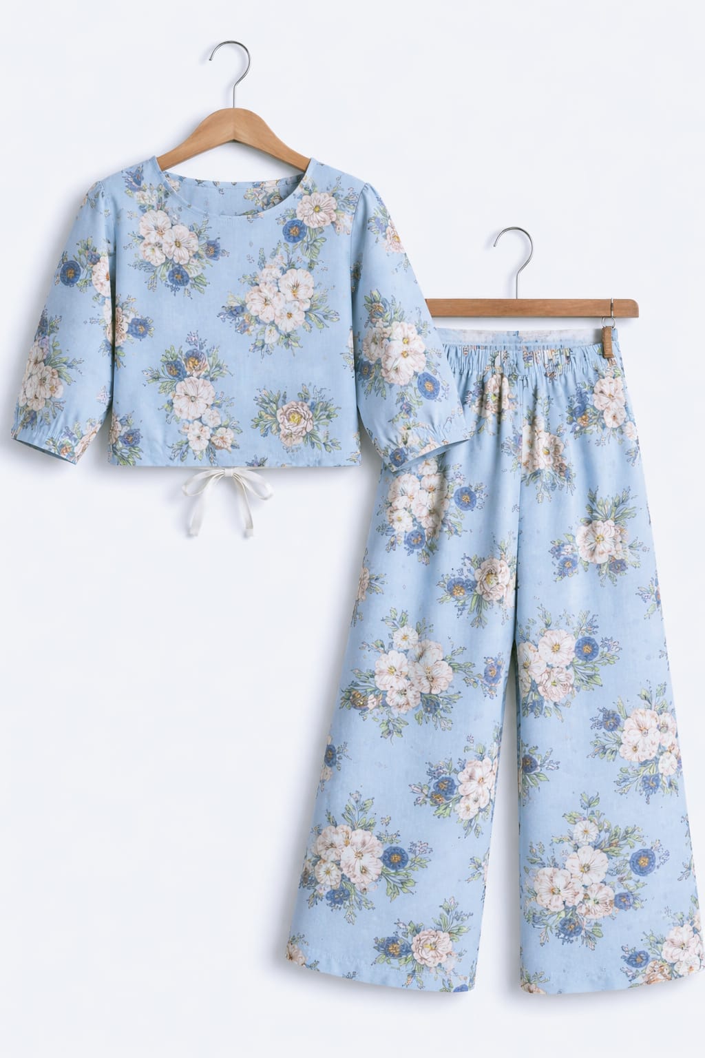 Purple White Flower Full Sleeve Selati Skate Fish Girls