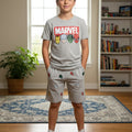 Marvel Oatmeal Nicker Suit Boys( R-518,463)