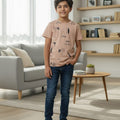 Enjoy Peach T-Shirt Boys ( R-341-455 )