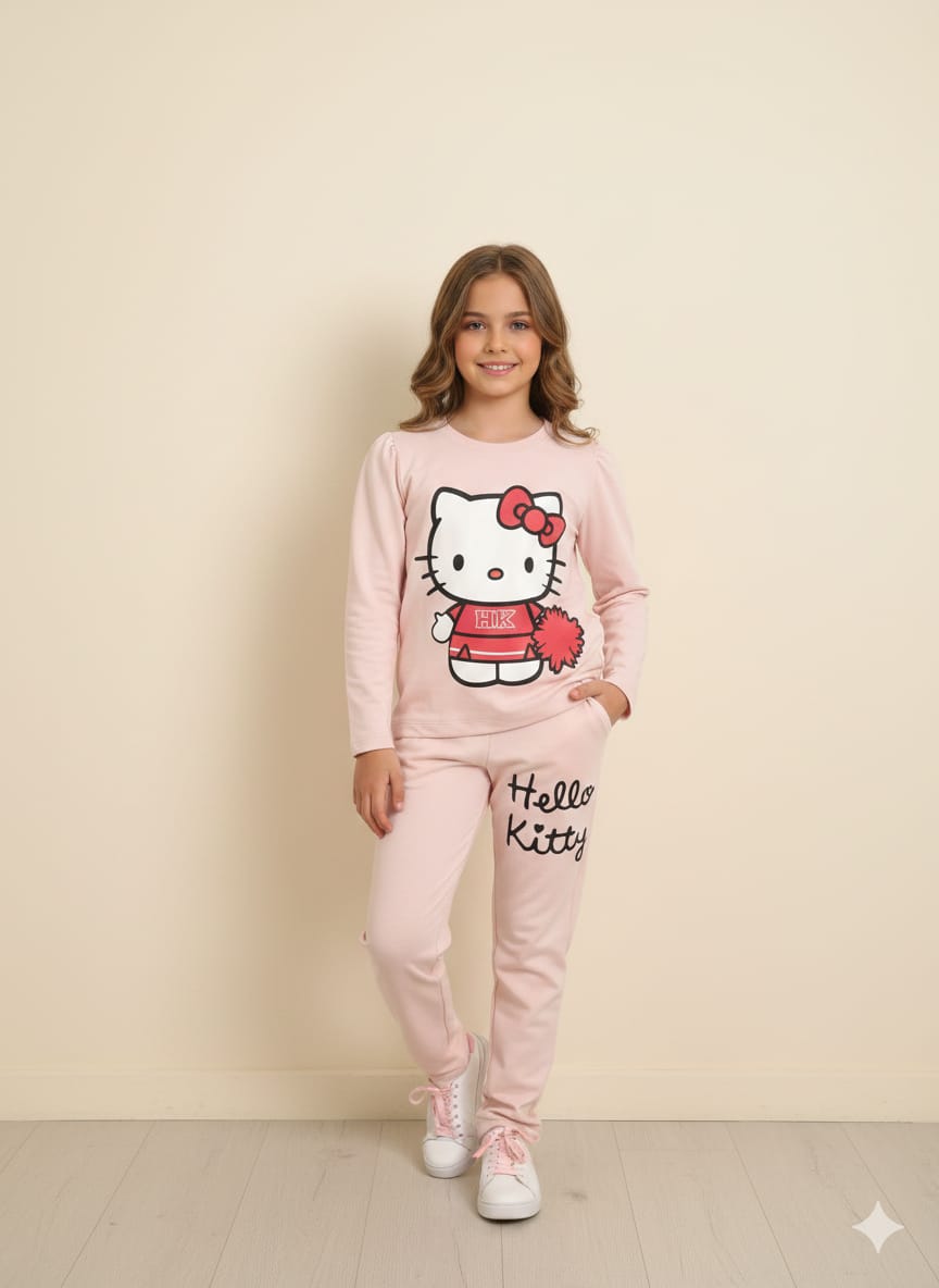Hello Kitty Baby Pink Trouser Shirt Girls ( R-214-30 )