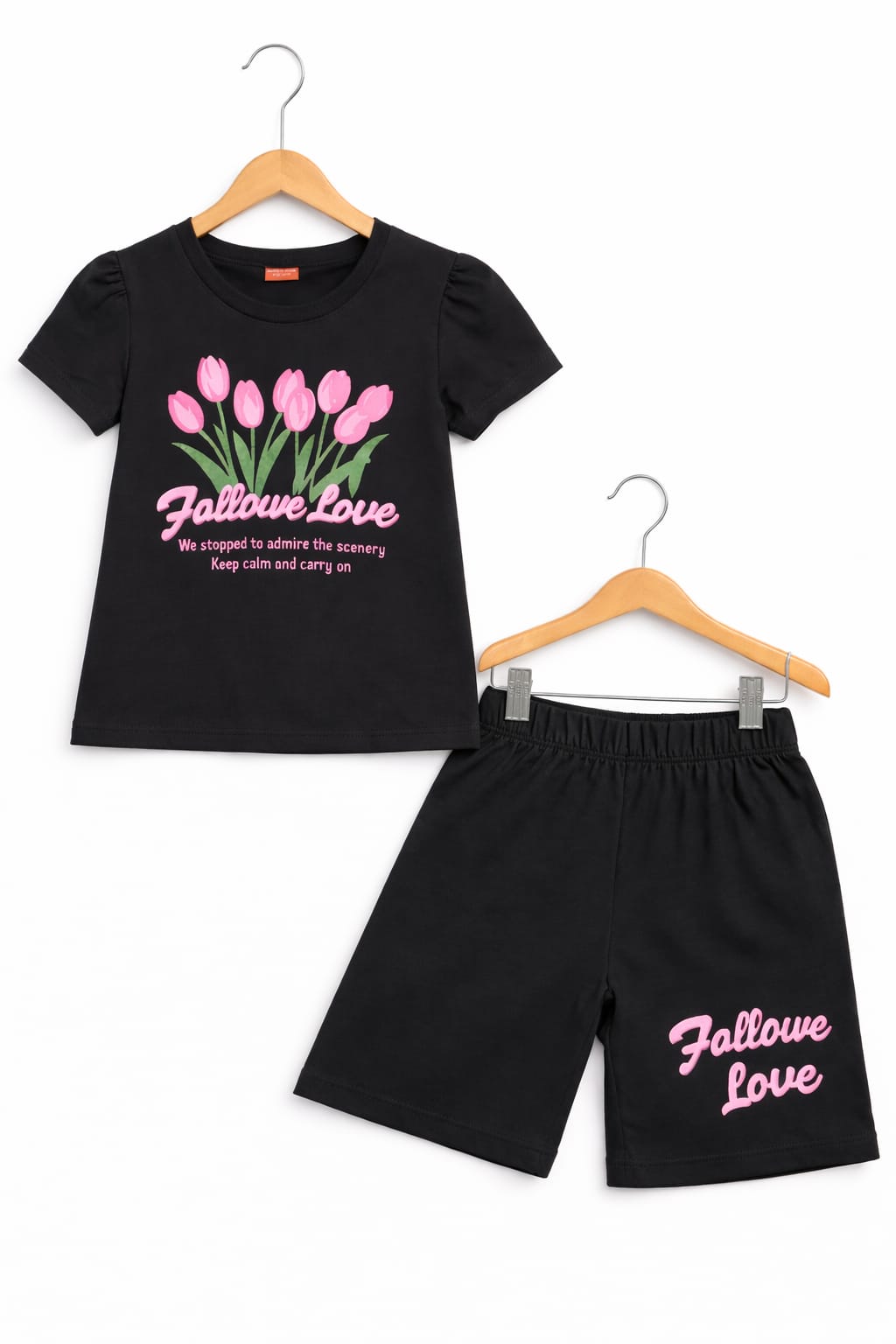 Fall Over Love Black Nicker Suit Girls ( R-482,345 )